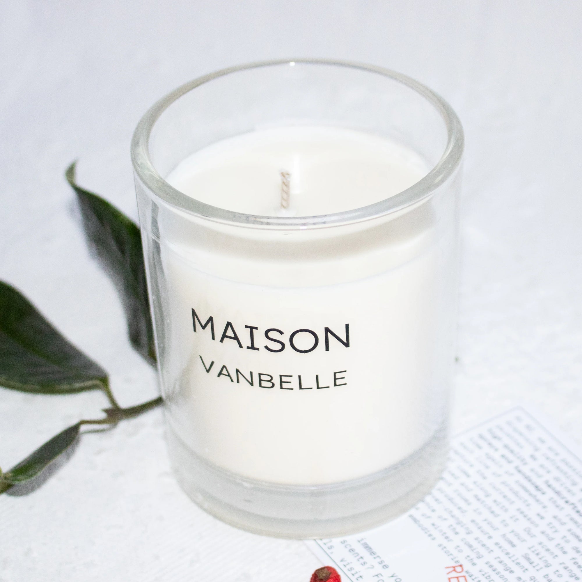 PICTURE THIS: your name on a cozy candle