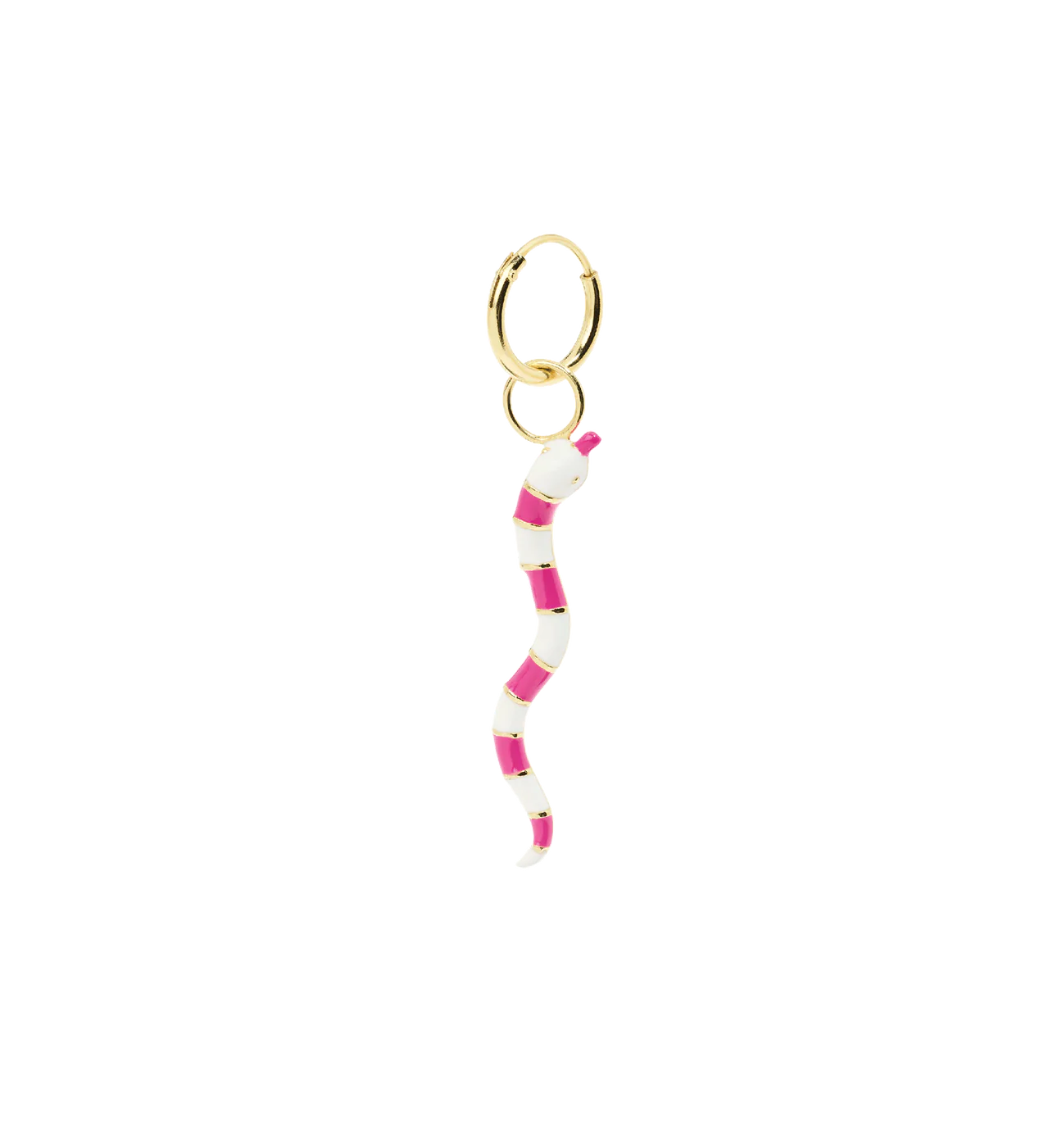 Single Serpent Ring Earring