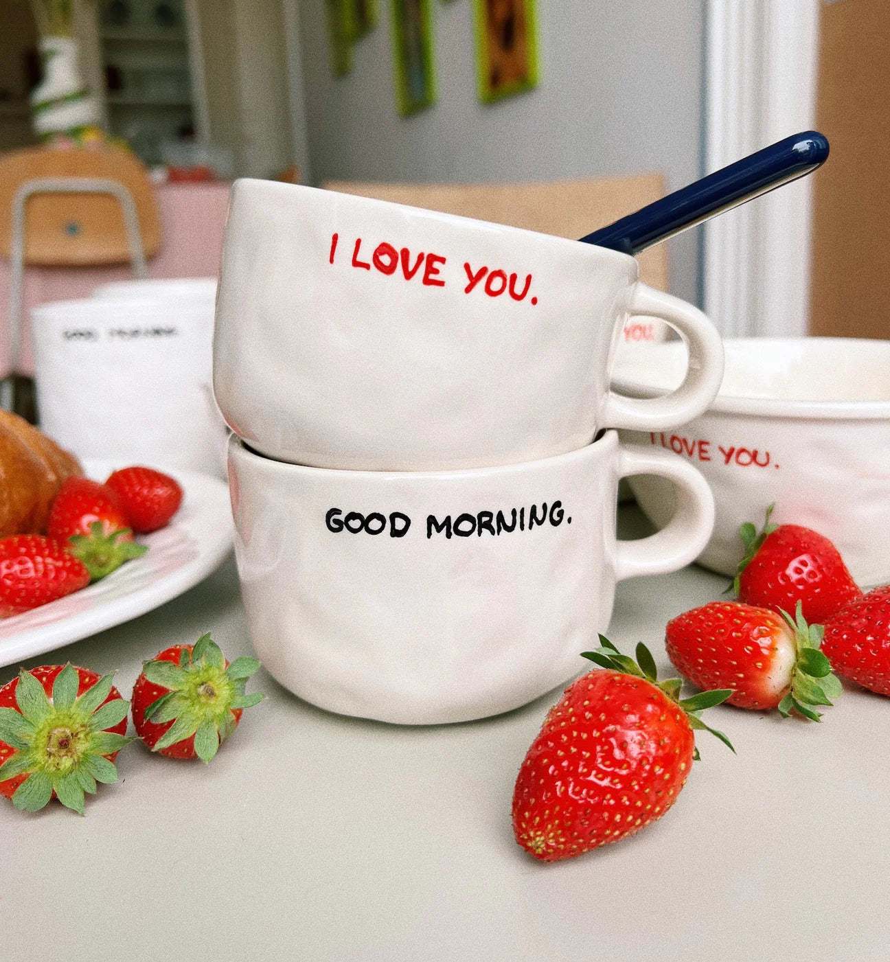Cappuccino mug - I love you