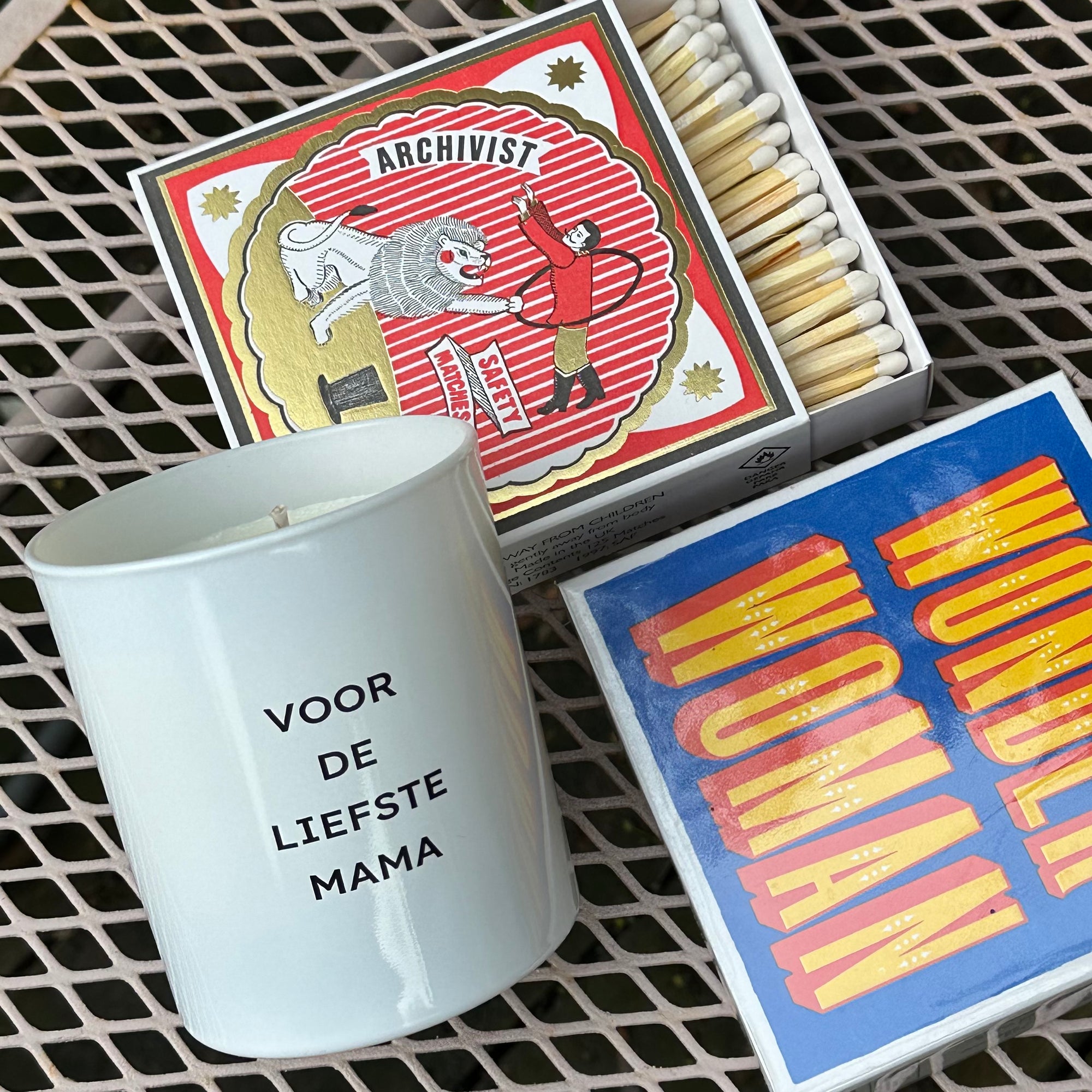Giftbox Scented Candle+Matches-Gepersonaliseerd