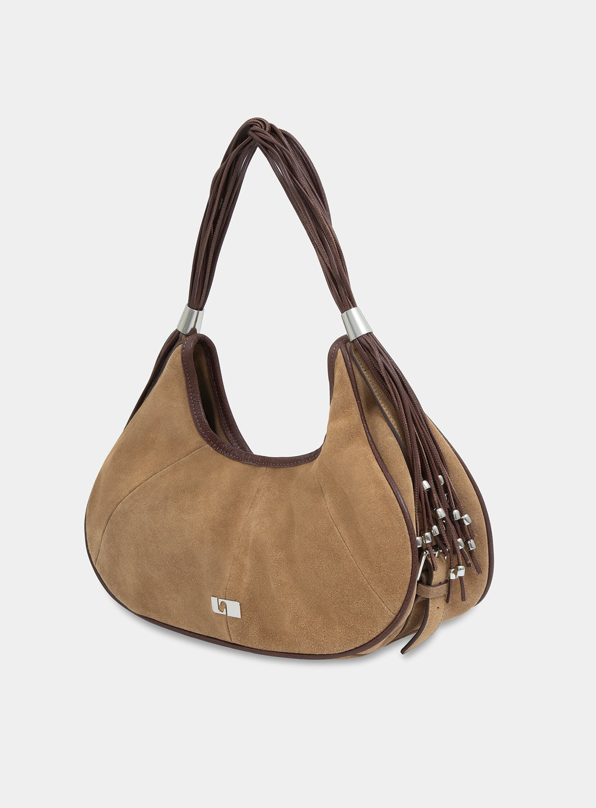 DOLLY CAMEL SUEDE BAG