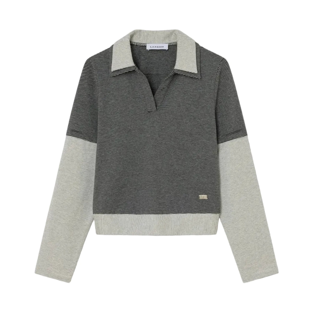 Candace Striped Layered Polo