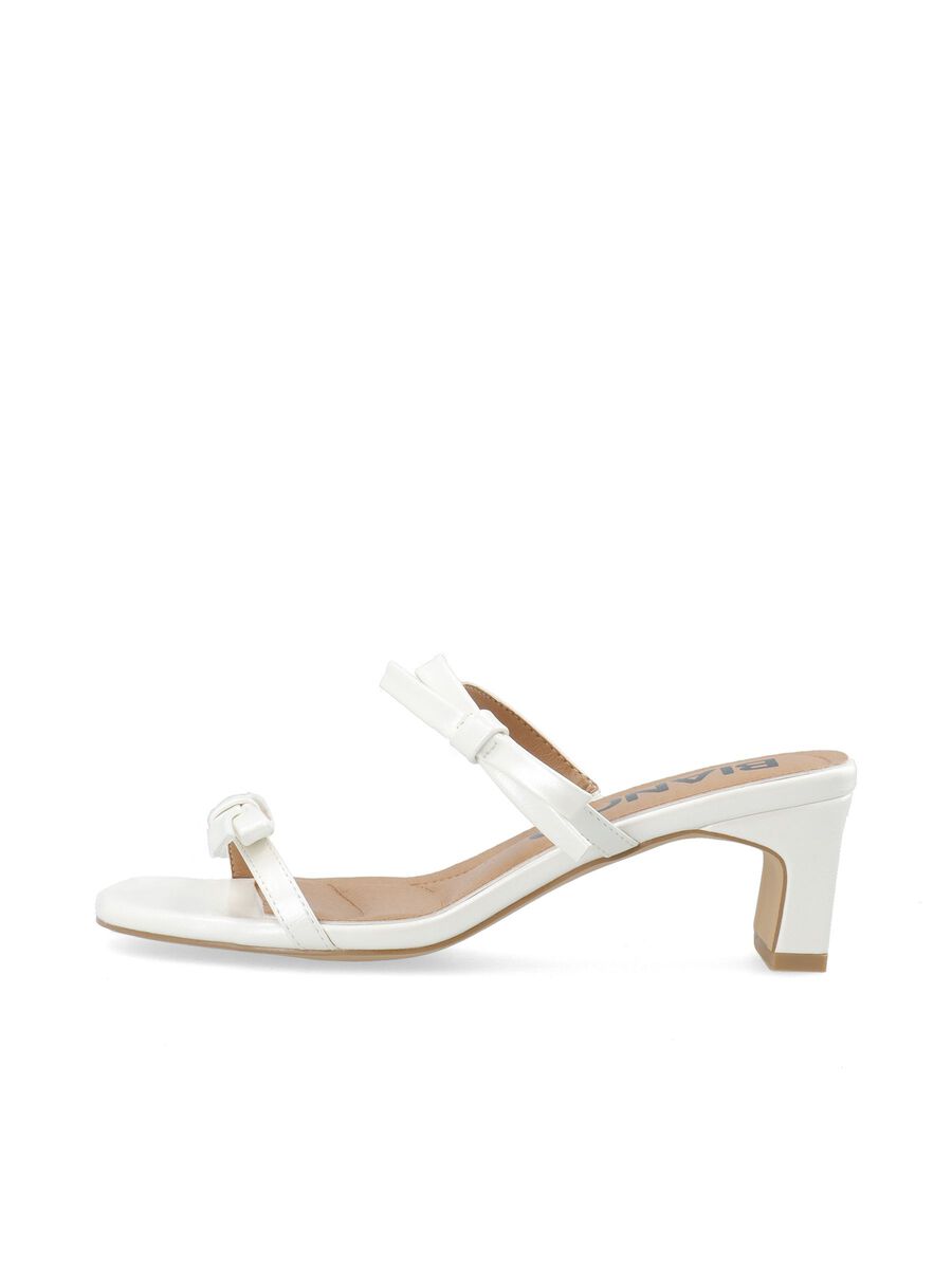 Biadina heel sandal off white