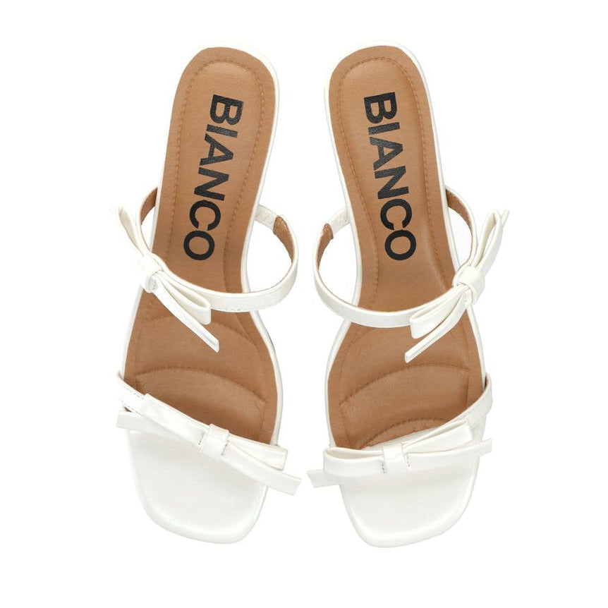 Biadina heel sandal off white