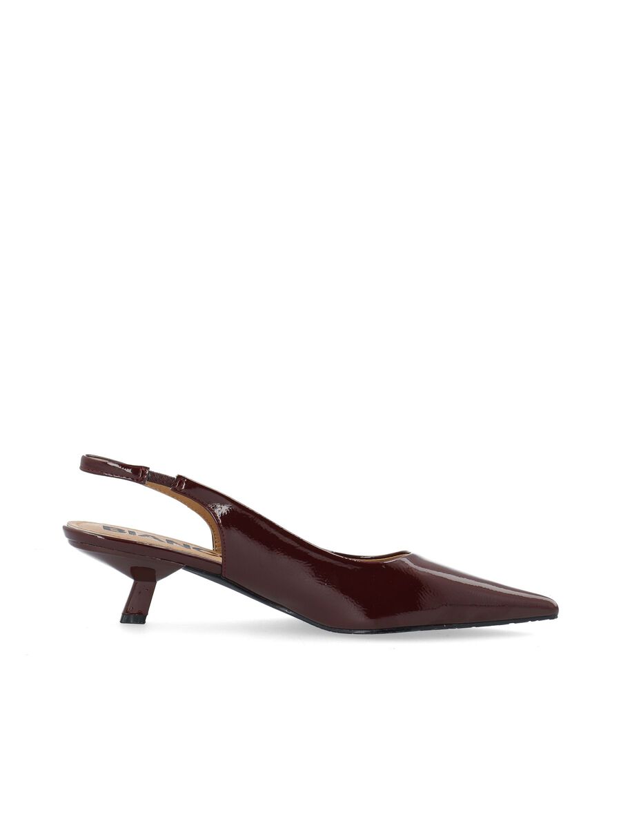 Biakirsten Kitten Heels Chocolate Brown