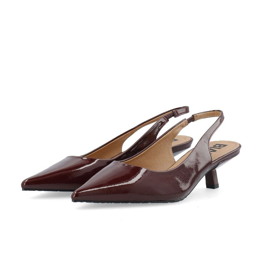 Biakirsten Kitten Heels Chocolate Brown