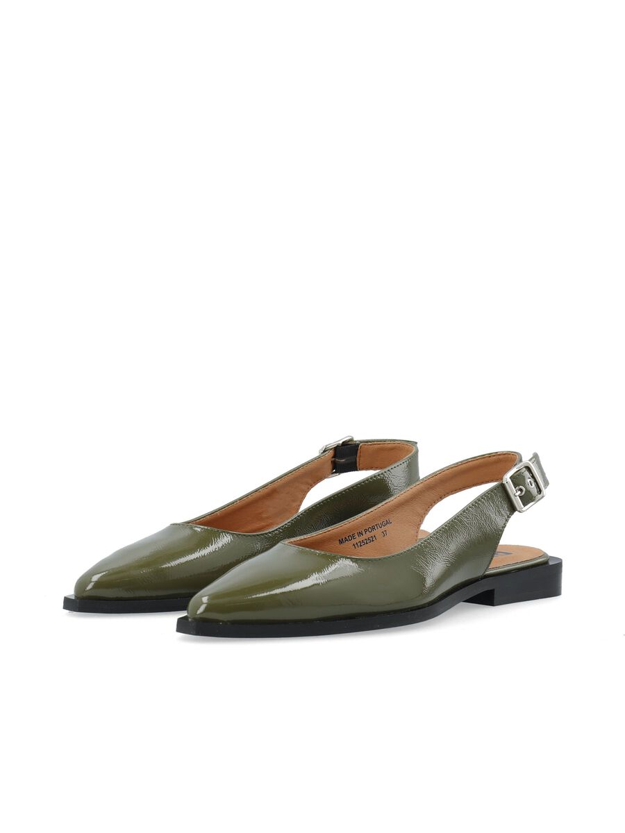 BIAVICTORIA Slingbacks Olive Green