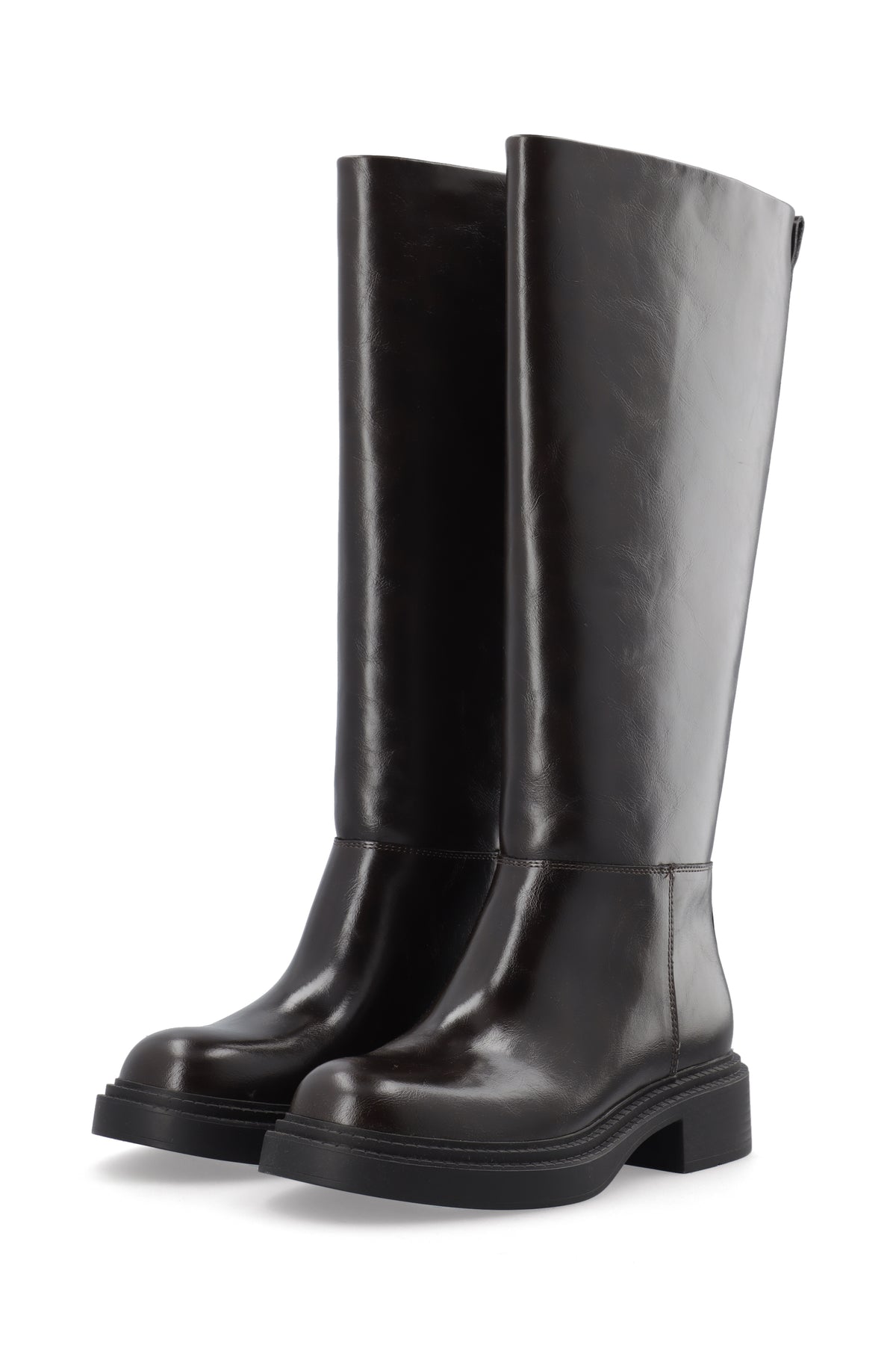 BIAMARY Knee High Pull on Boots