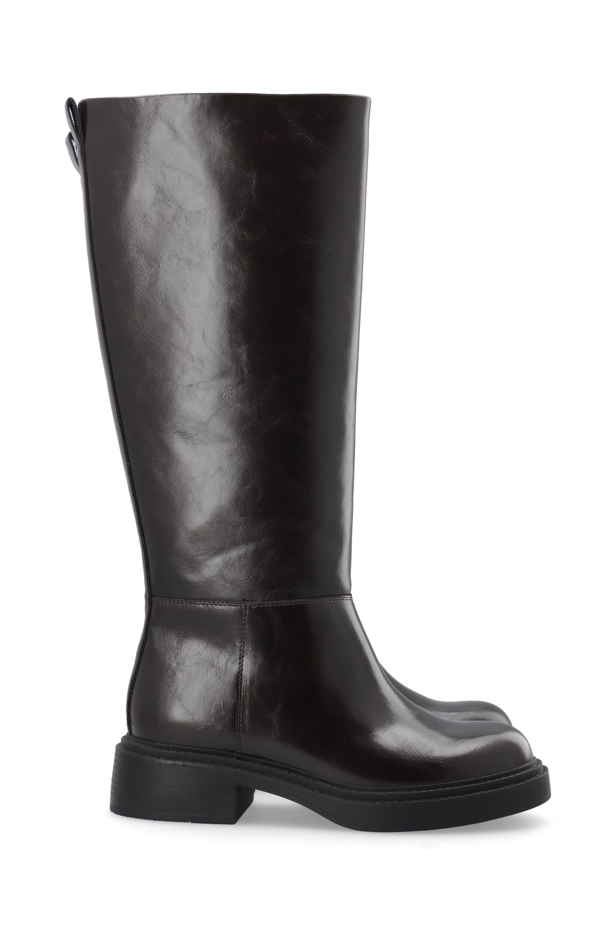 BIAMARY Knee High Pull on Boots