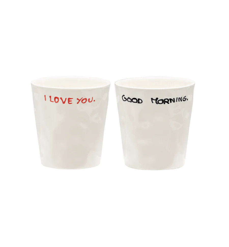 Perfect Morning Coffee Cup Set of 2
