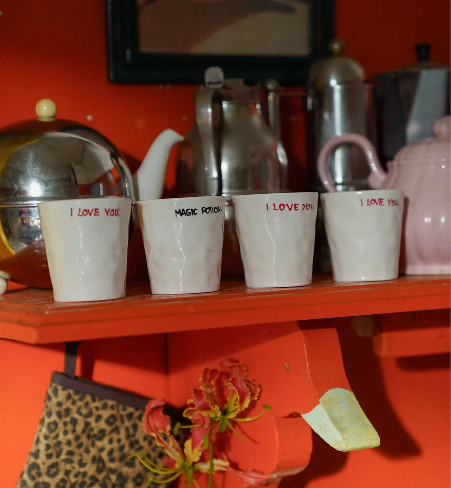 Perfect Morning Coffee Cup Set of 2