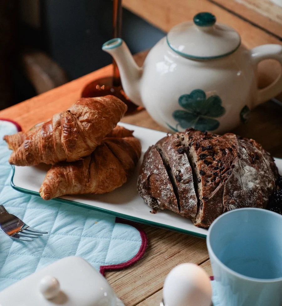 Hanging Leopard Serving Platter