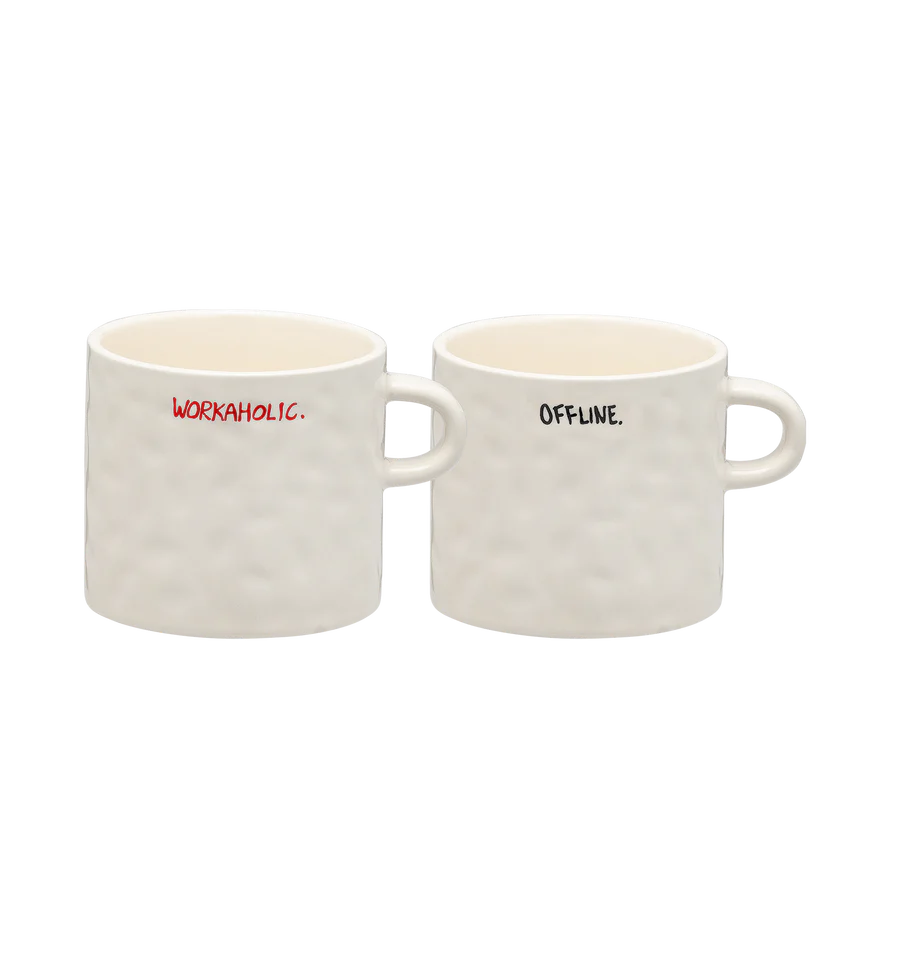 All About Balance Mug - Set of 2