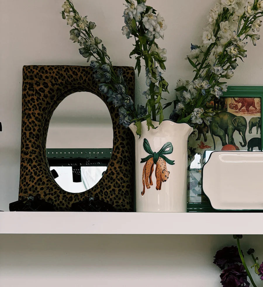Leopard Mirror