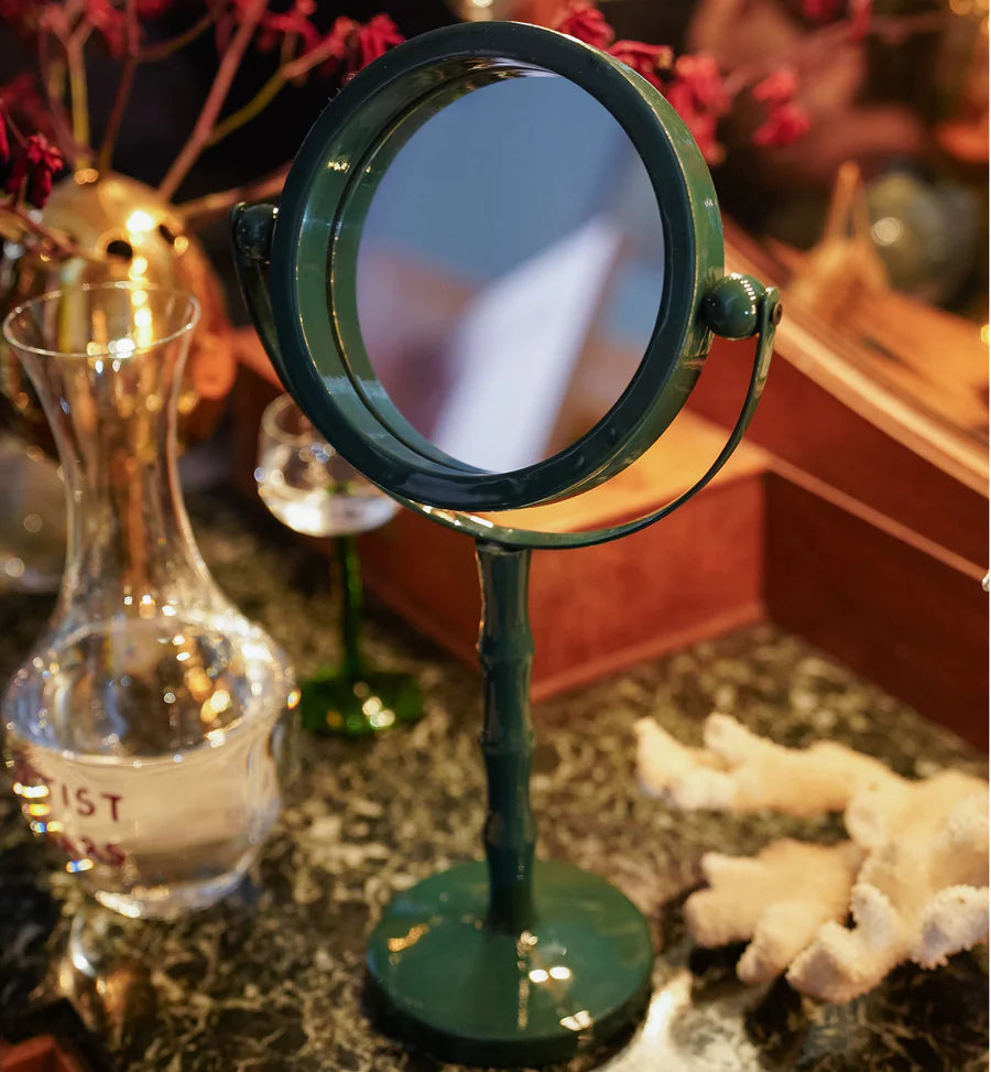 Bamboo Standing Mirror