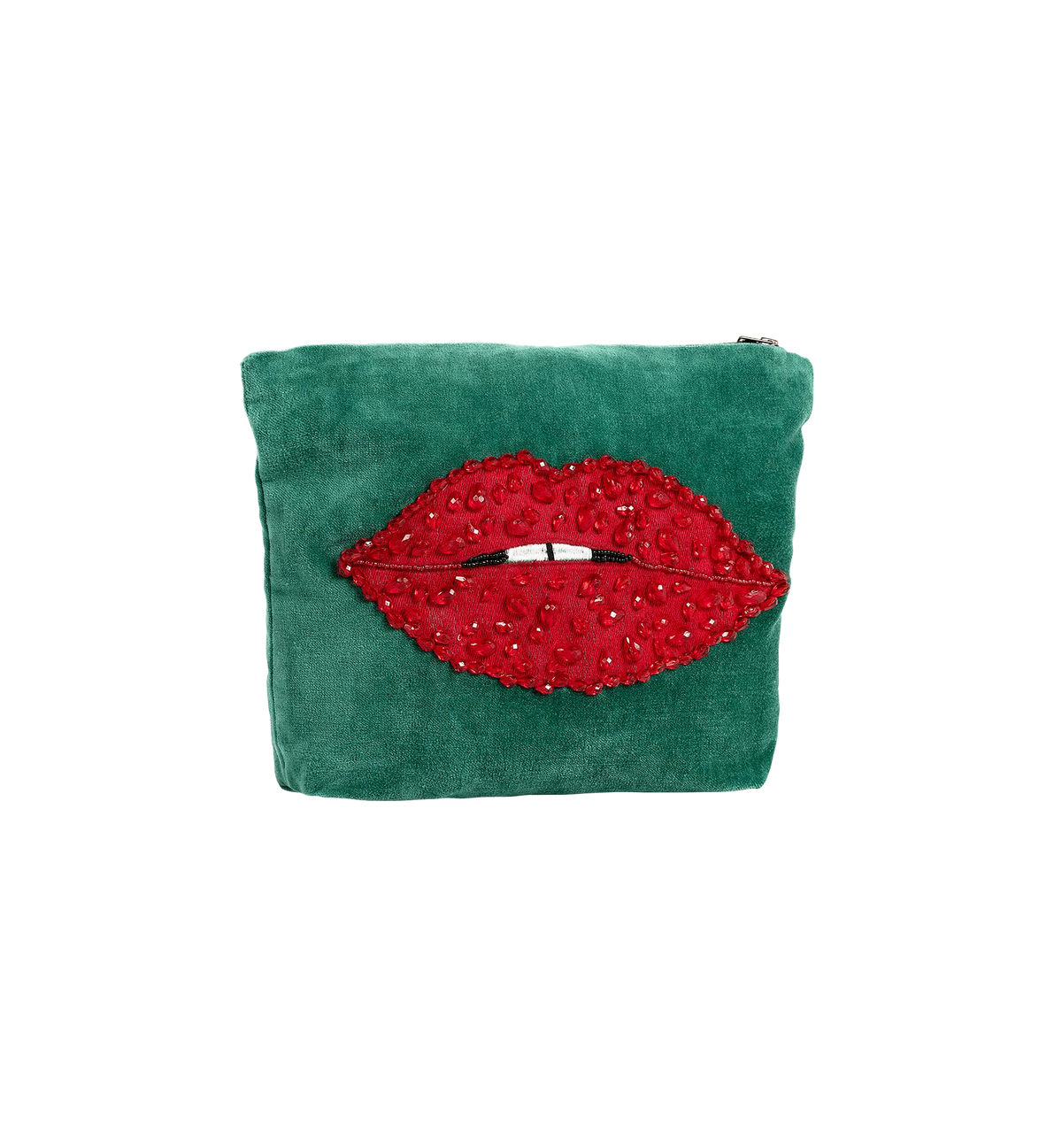 Beaded Pout Wash Bag
