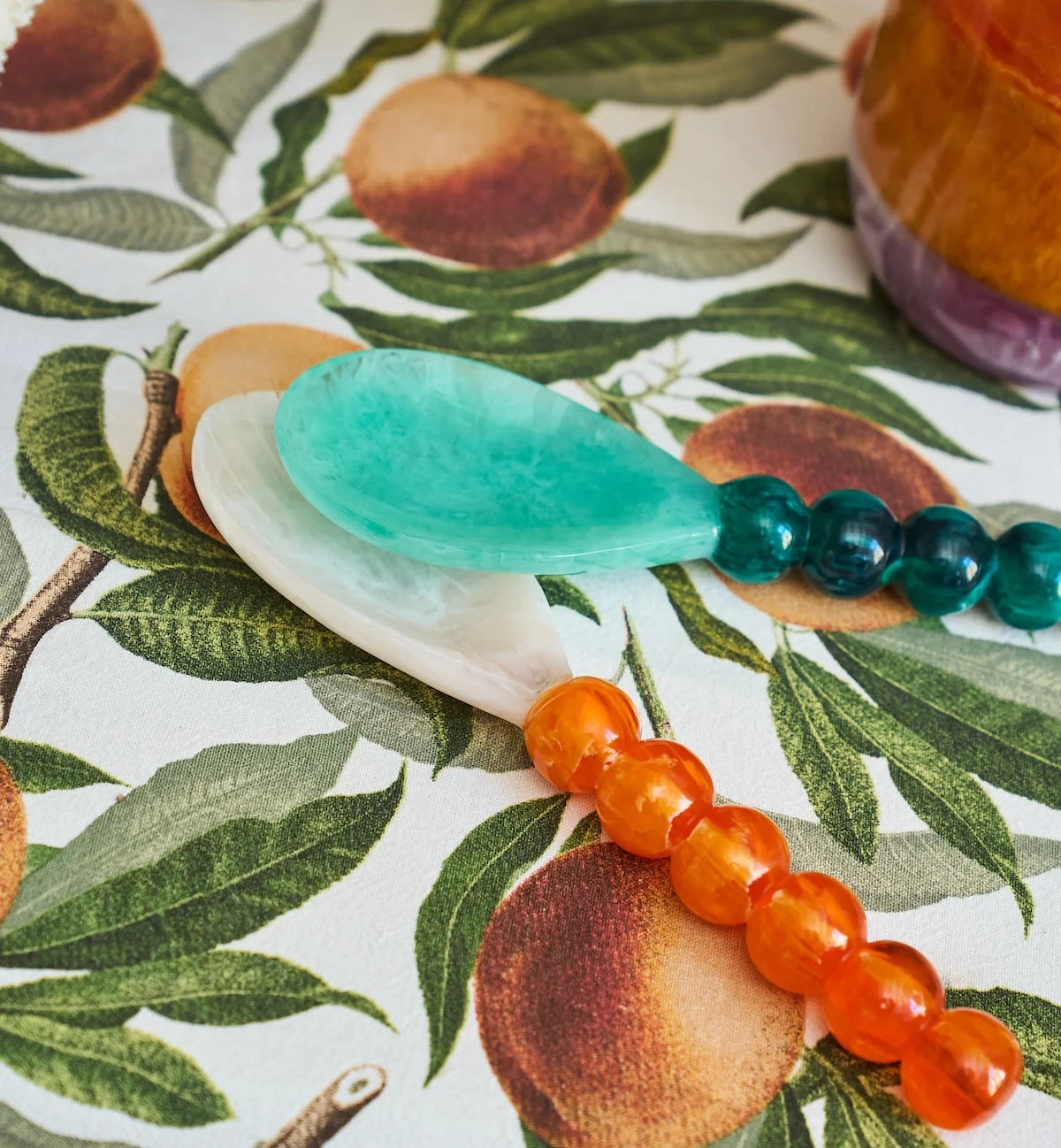Copper Dawn Salad Server Set