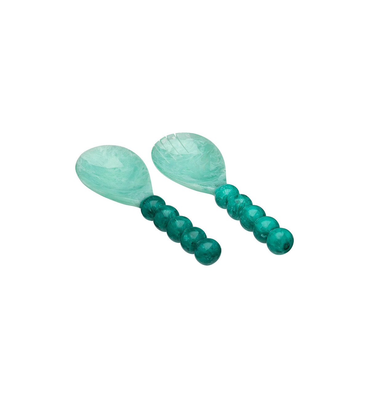 Basil Salad Server Set