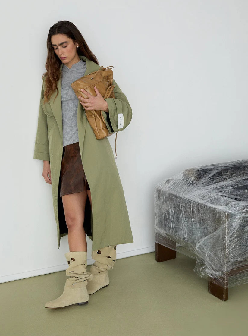 Londres khaki trench