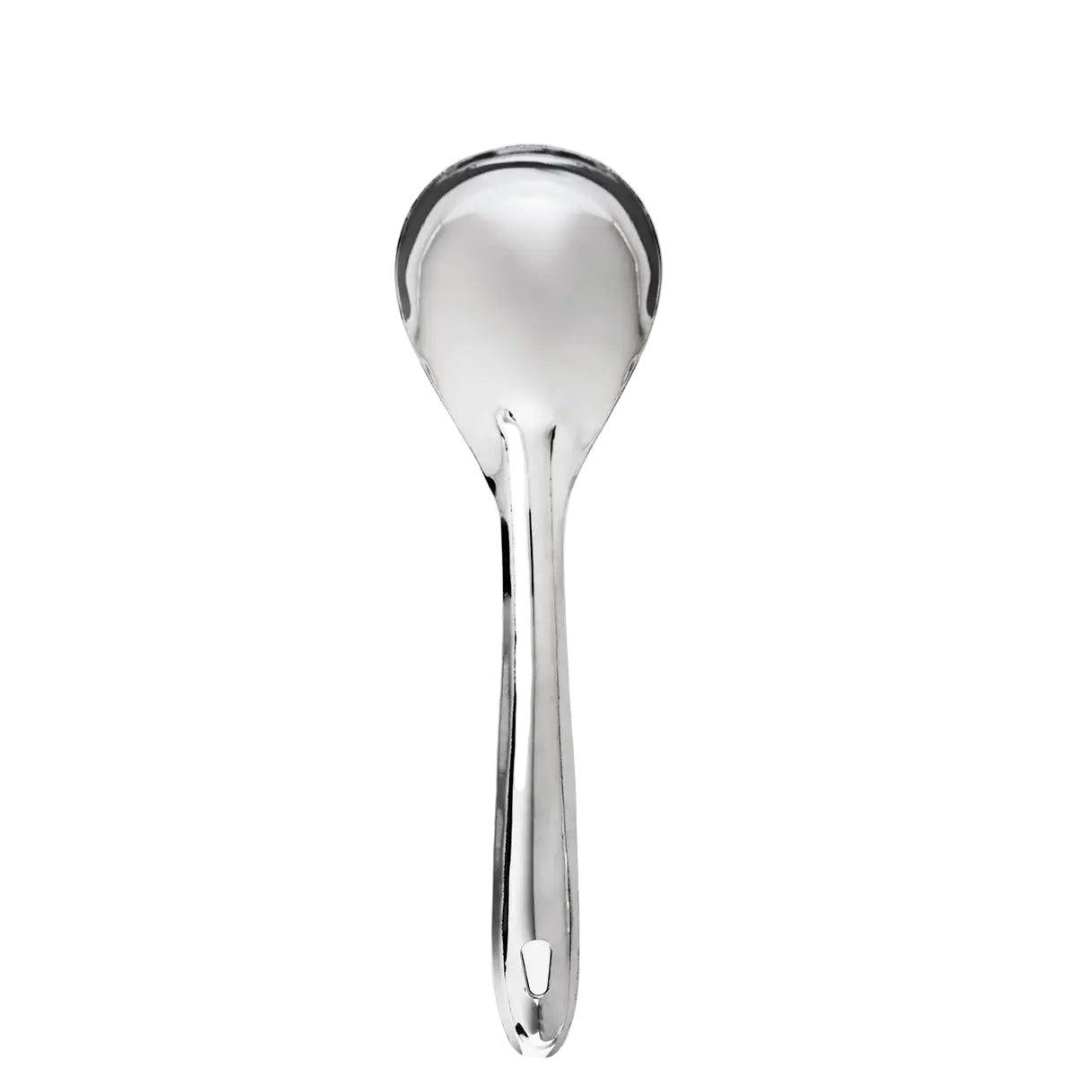 Stainless steel serving spoon
