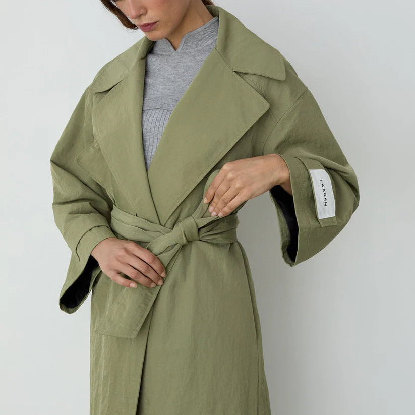 Londres khaki trench