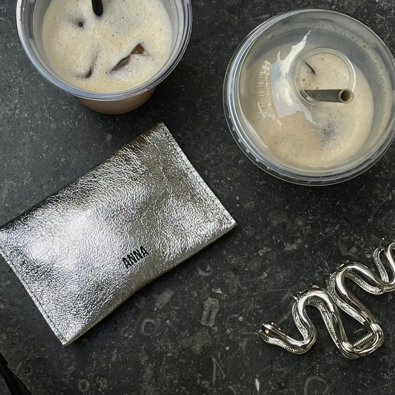 Gepersonaliseerde Mini Wallet-Leather