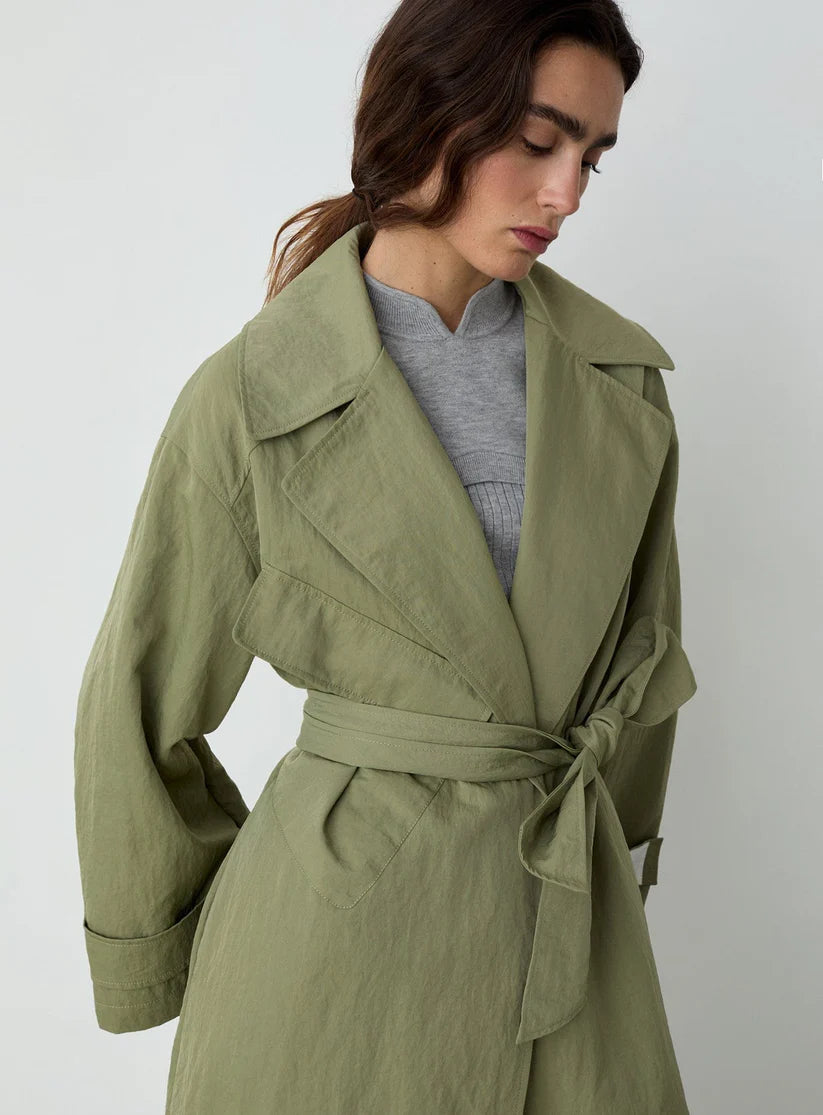 Londres khaki trench