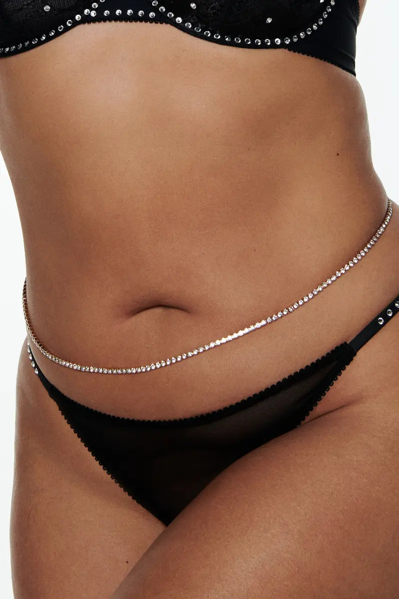 LS Belly chain Crystals