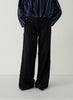 Stella Navy Blue Striped Pants