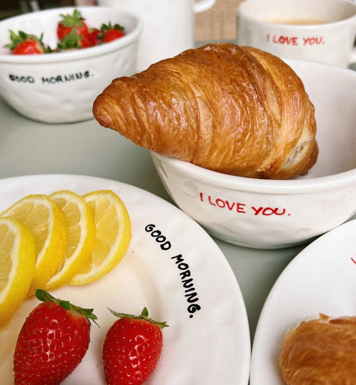 Breakfast plate - good morning