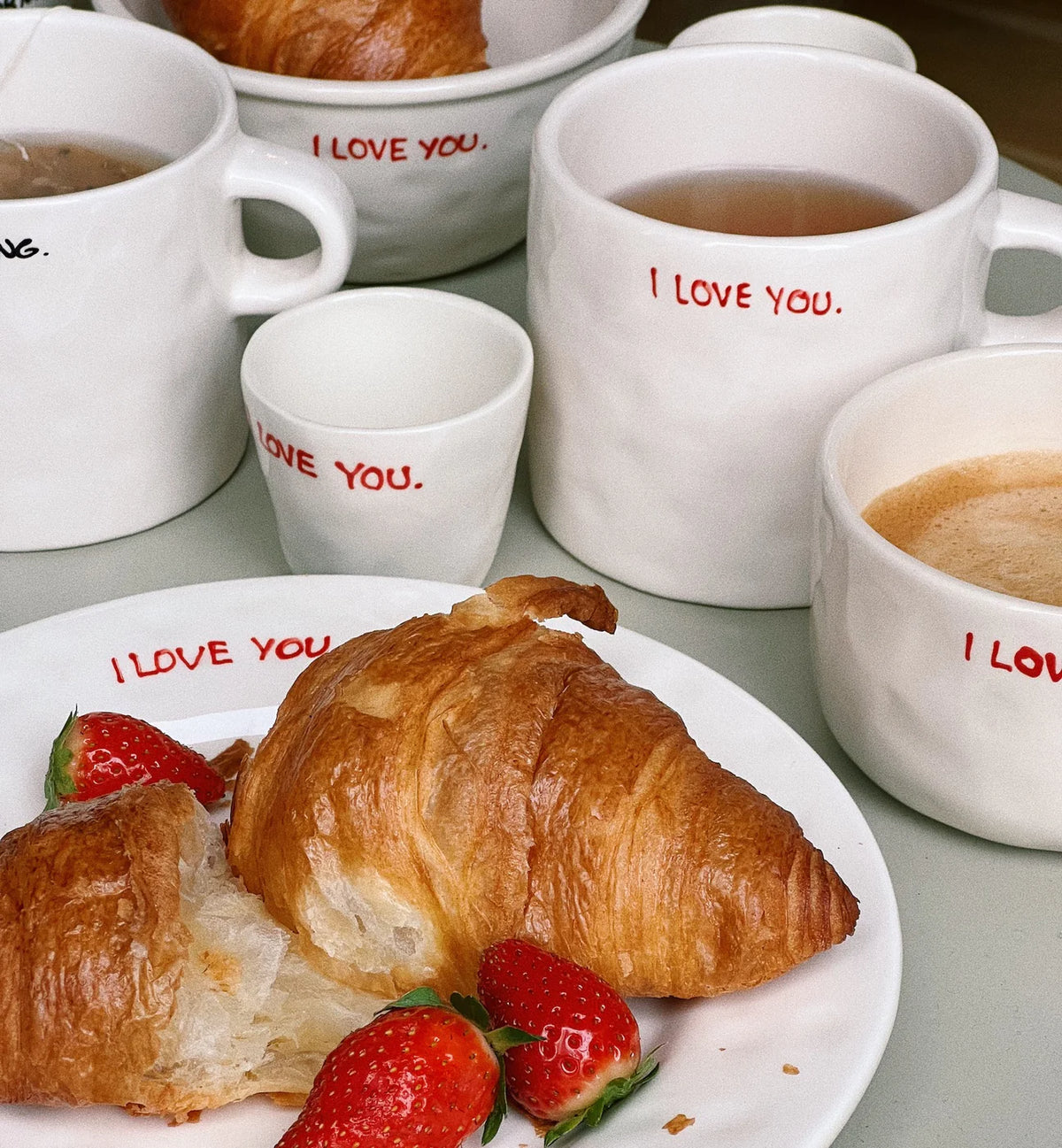 Cappuccino mug - I love you