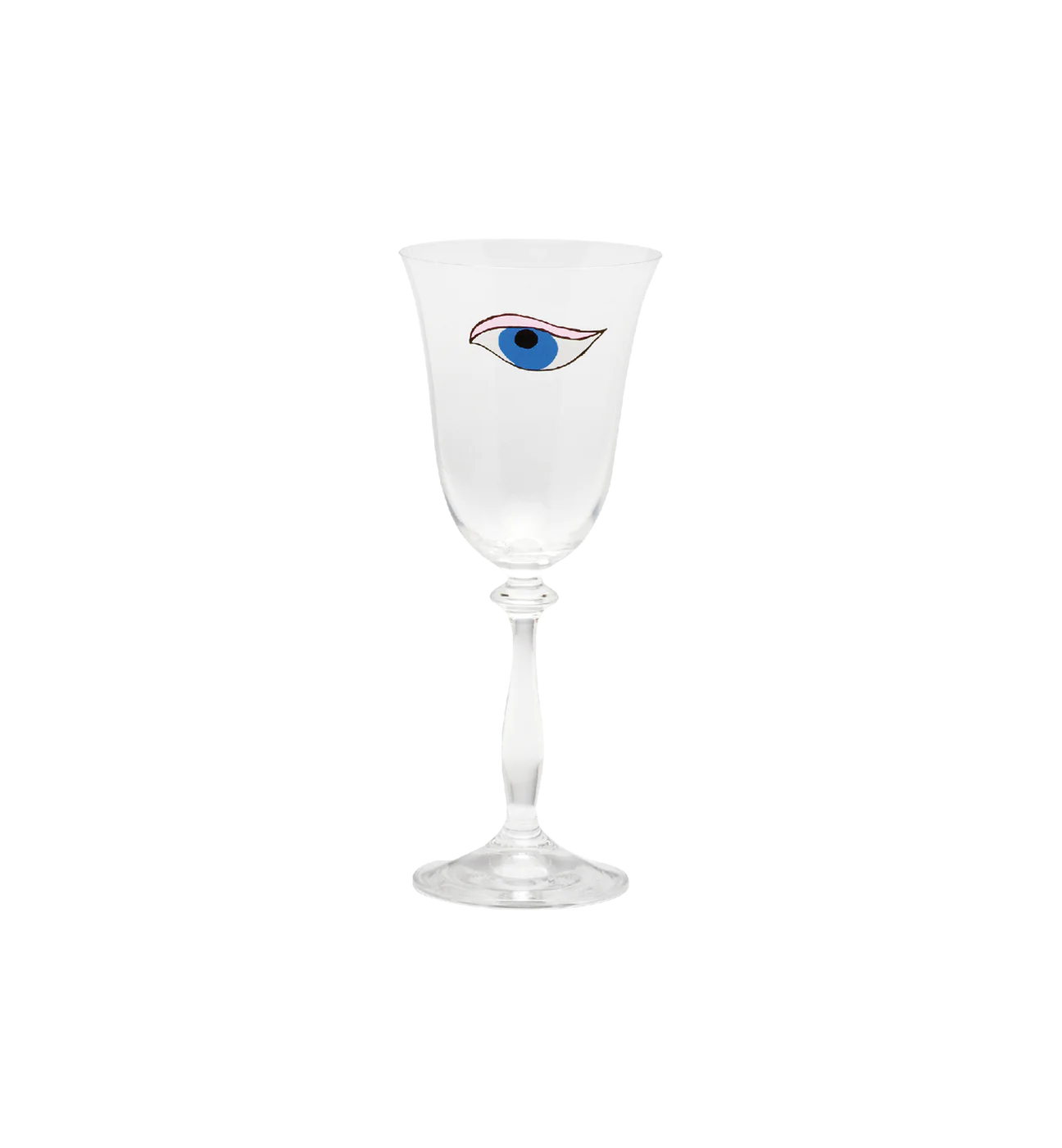 Mystical Eye wine/champagne glass