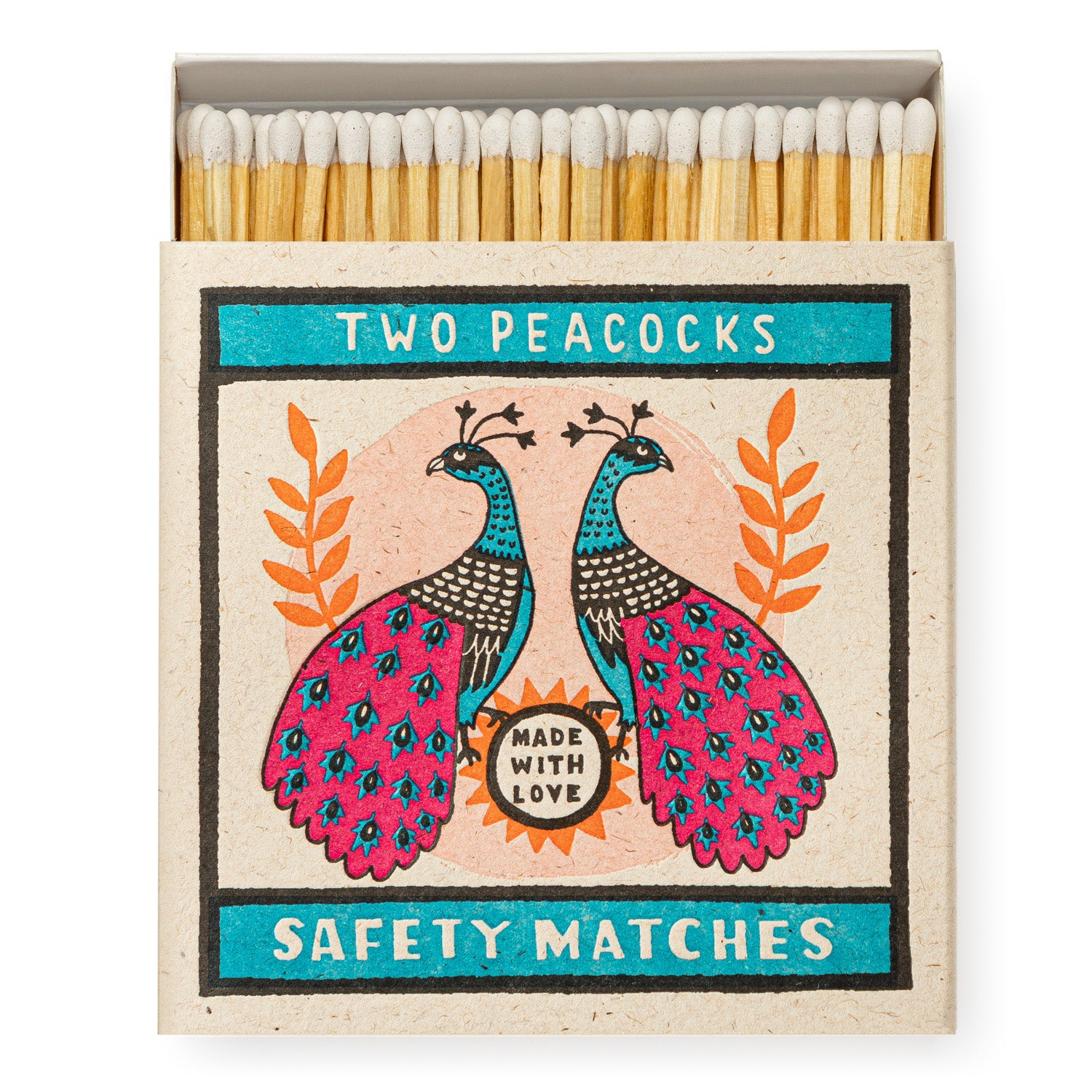 Matchbox Two Peacocks