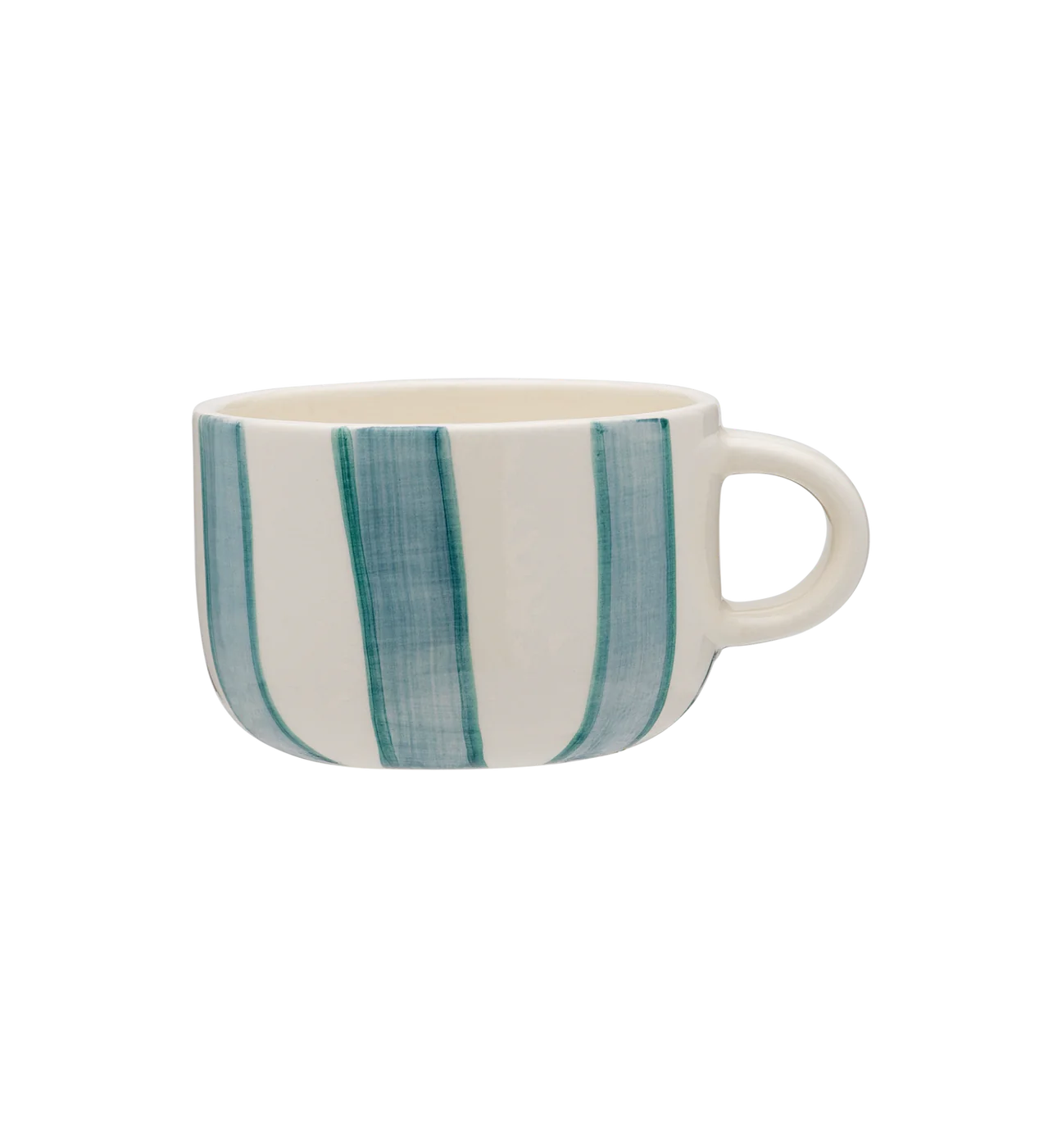 Powder Striped Cappuccino Mug
