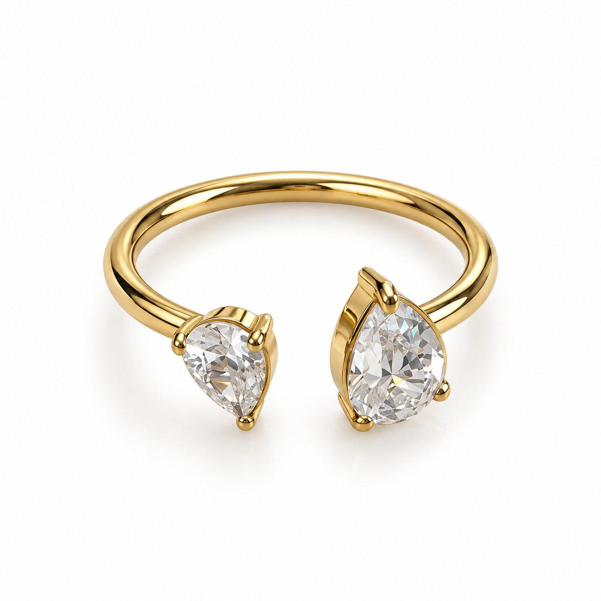 Double Diamond Ring