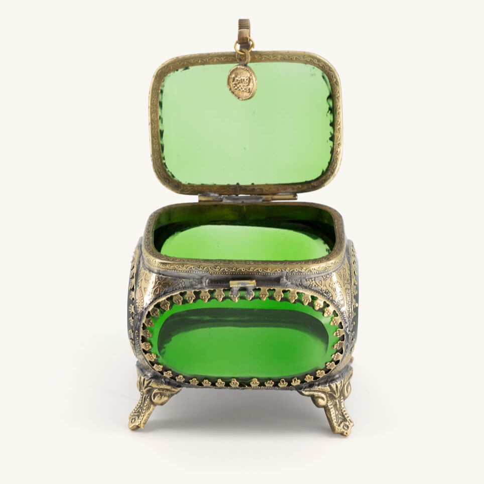 Laila Reasure Box Emerald Green