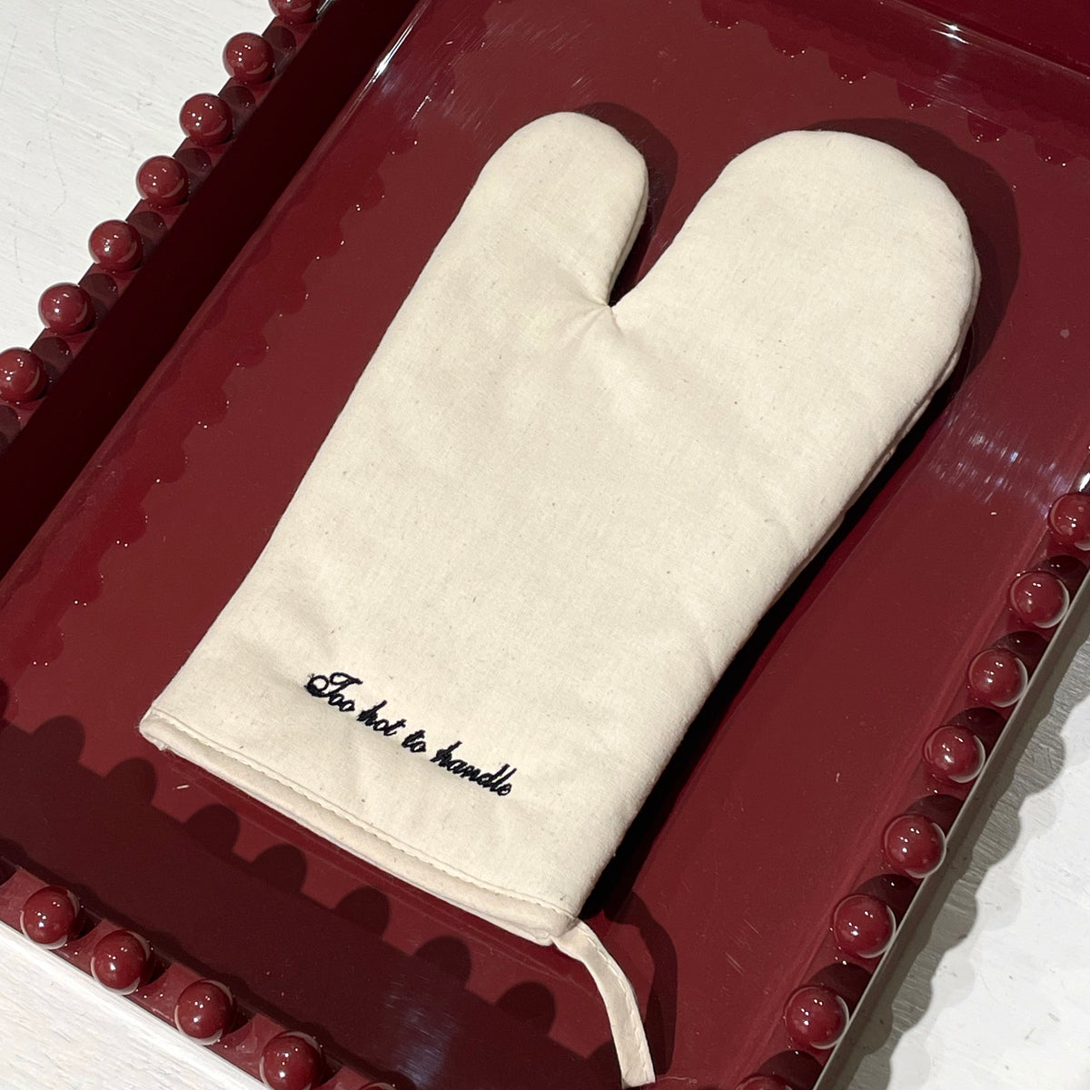 Oven Mitt - personalised