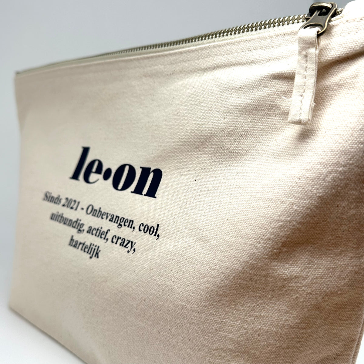 Gepersonaliseerde Toilettas Met Naam Ecokatoen