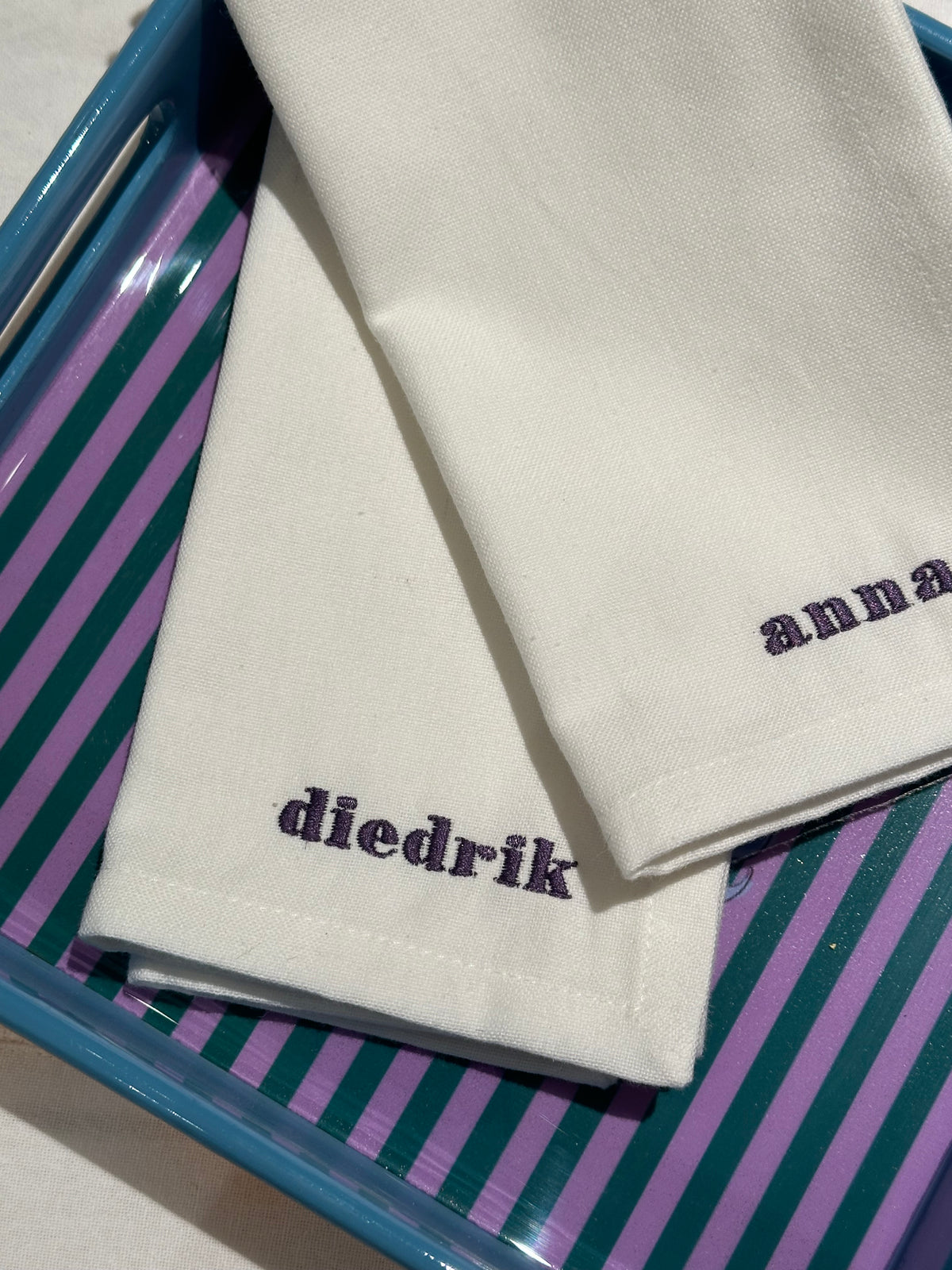 Gepersonaliseerde Serviette/stuk