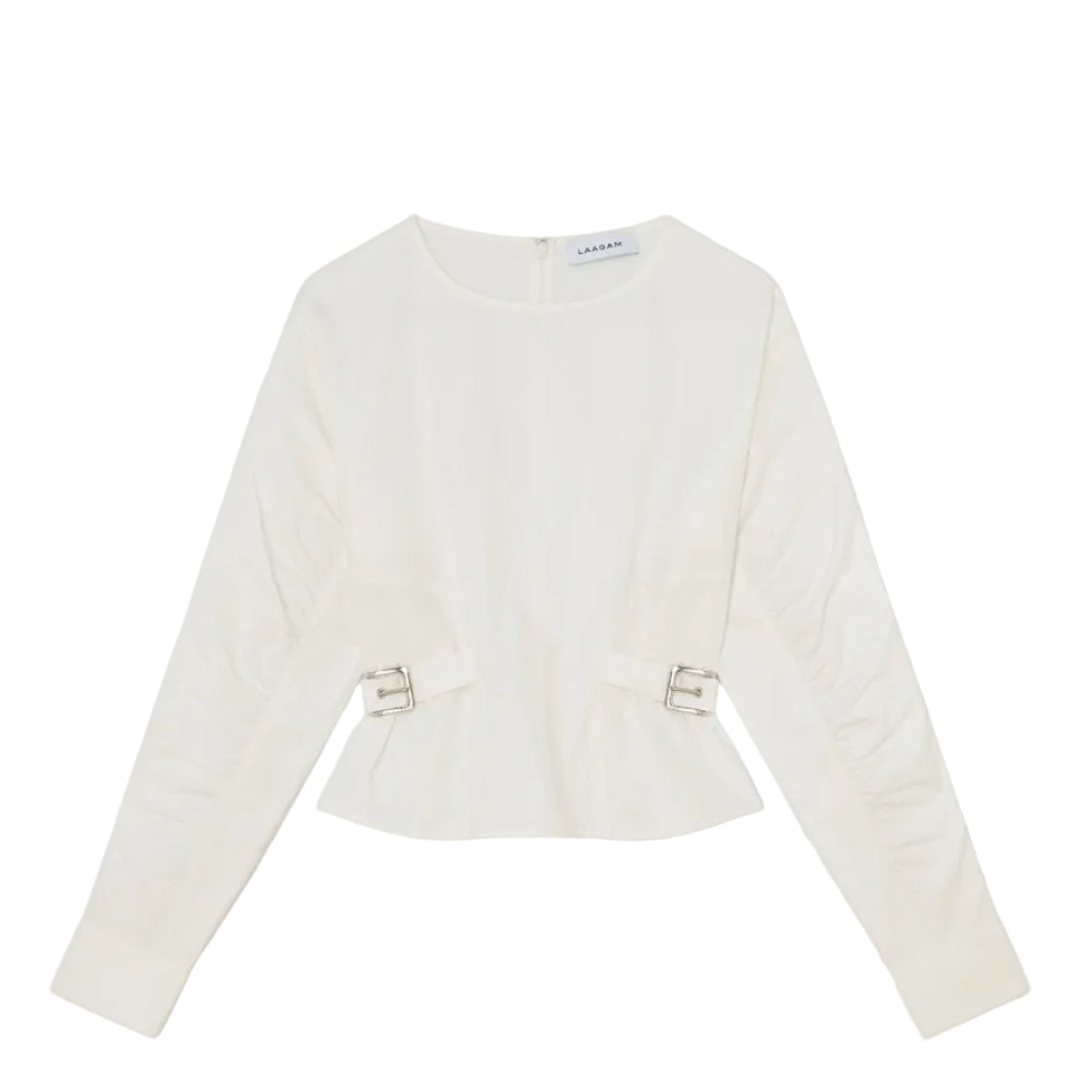 Jaxe Ecru Long Sleeve Blouse