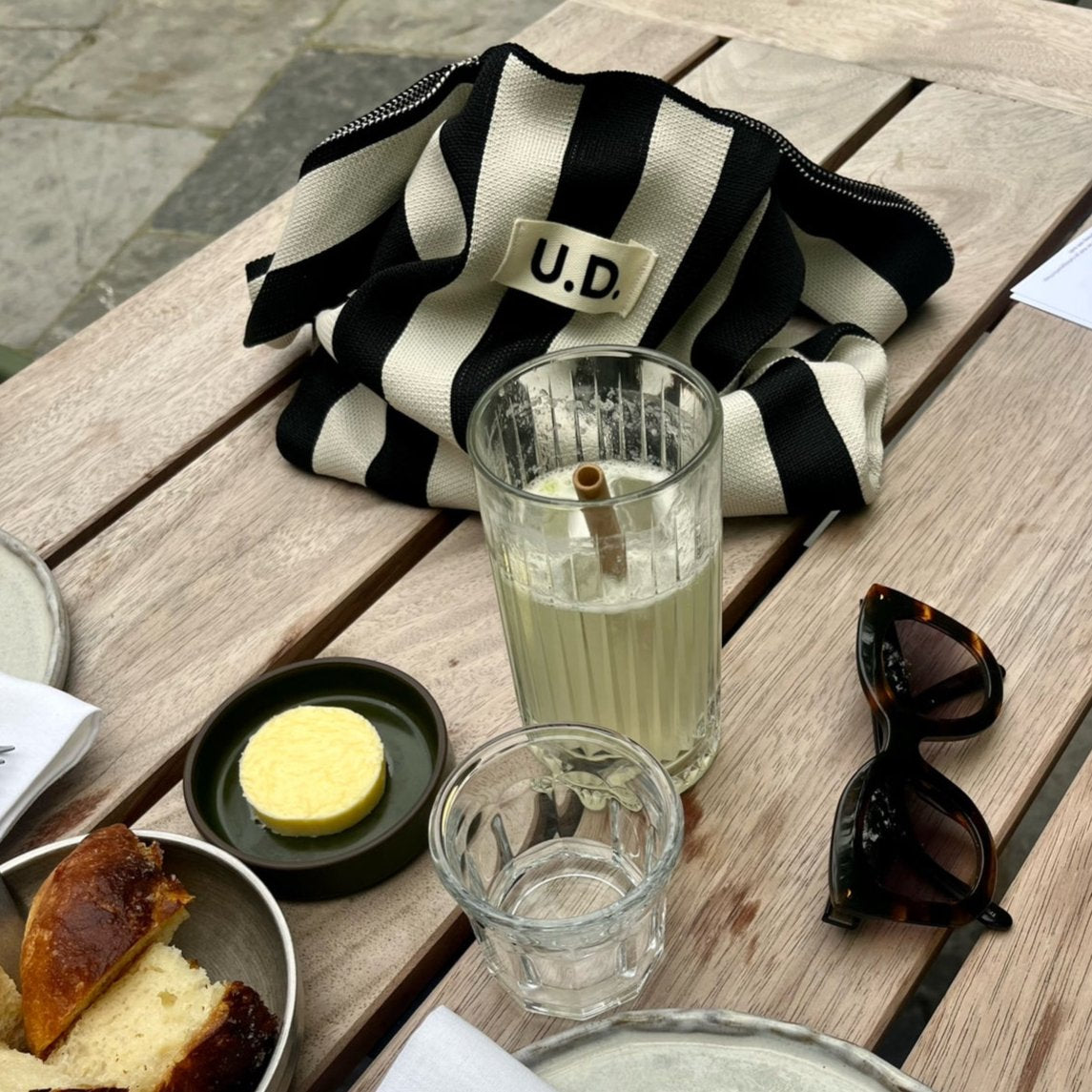 Gepersonaliseerde Striped Shopper