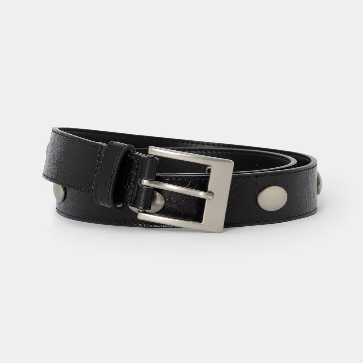 Black Leather Belt