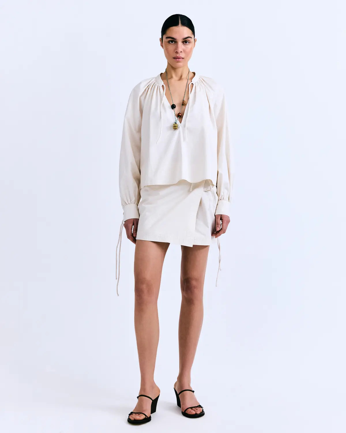 LS Laya skirt white