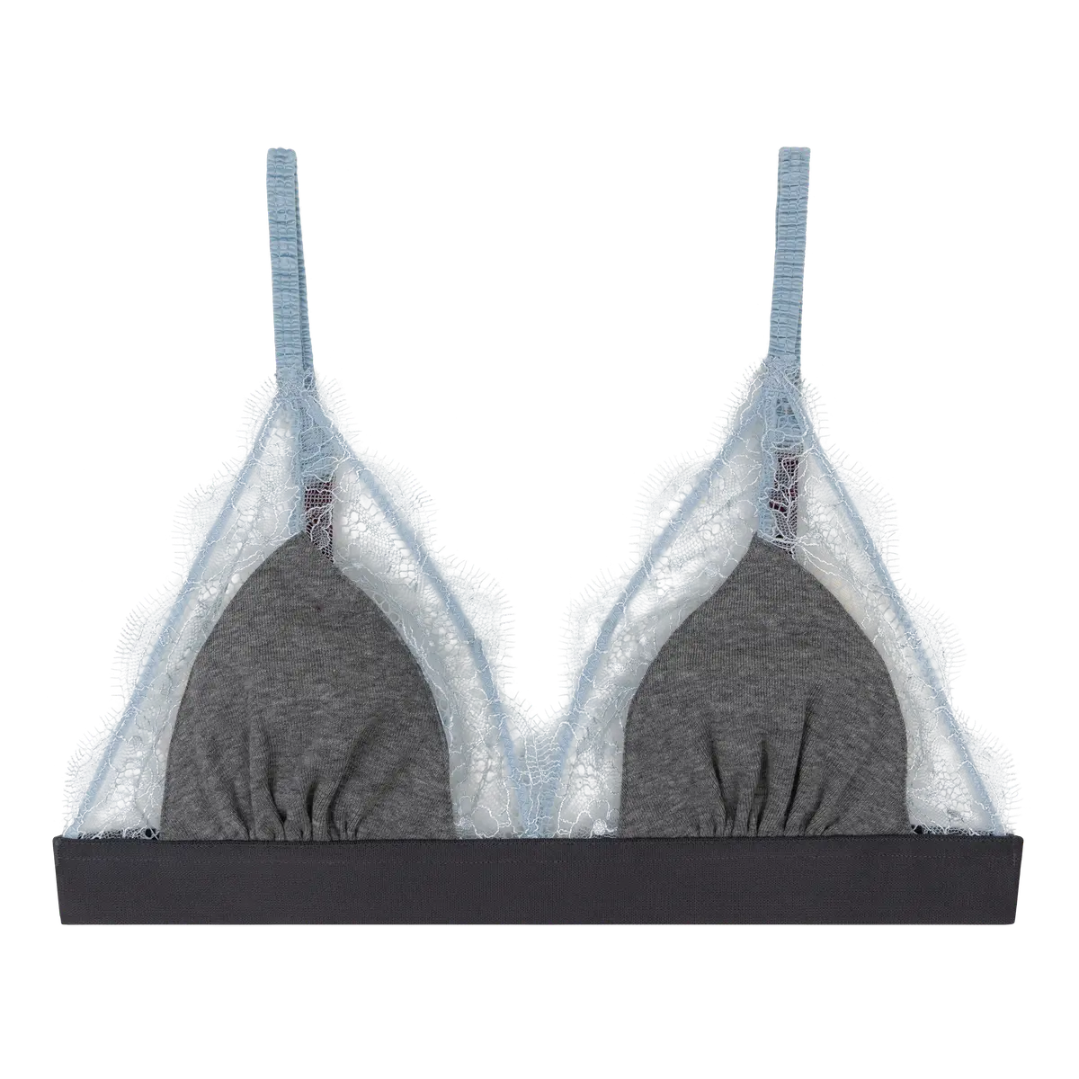 LS Love Lace Bralette Blue/Grey