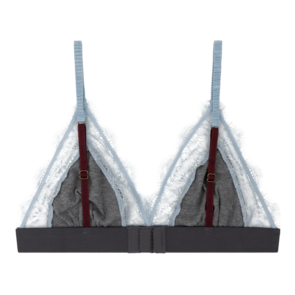 LS Love Lace Bralette Blue/Grey