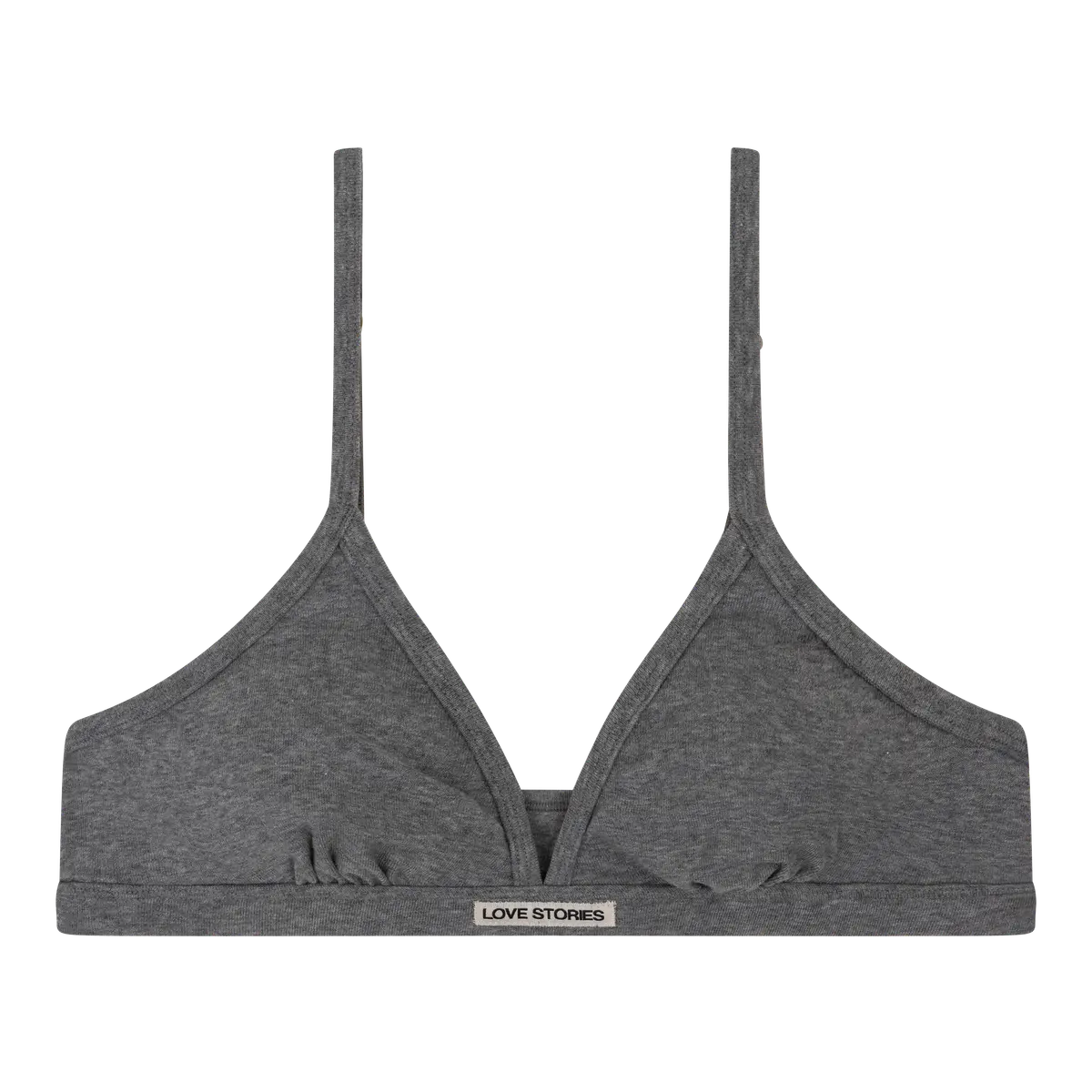 LS Parker Bralette Dark Grey