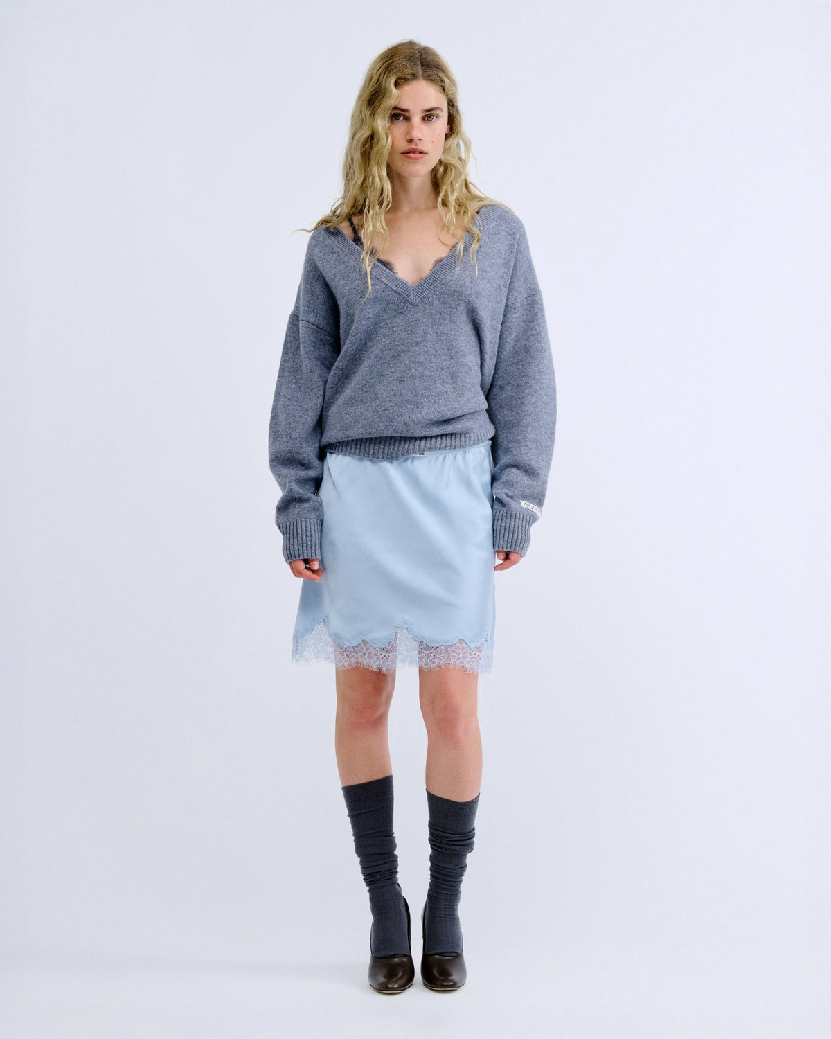 LS Pine Skirt blue