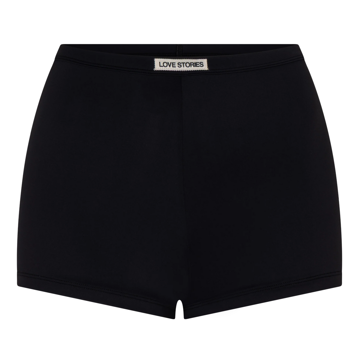 LS William Mini Shorts Black