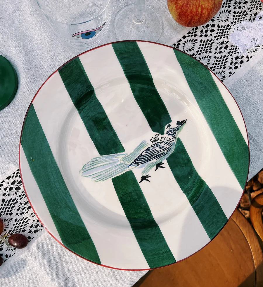 Love bird dinner plate