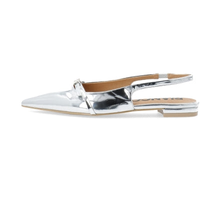 Pointy flat silver mirror